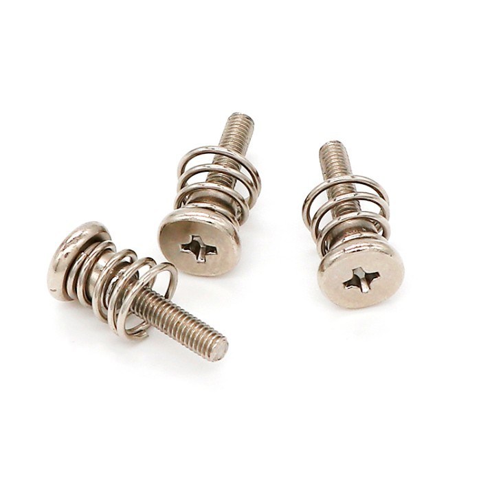 Custom Size CPU Spring Loaded Heat Sink Screws For Computer Case